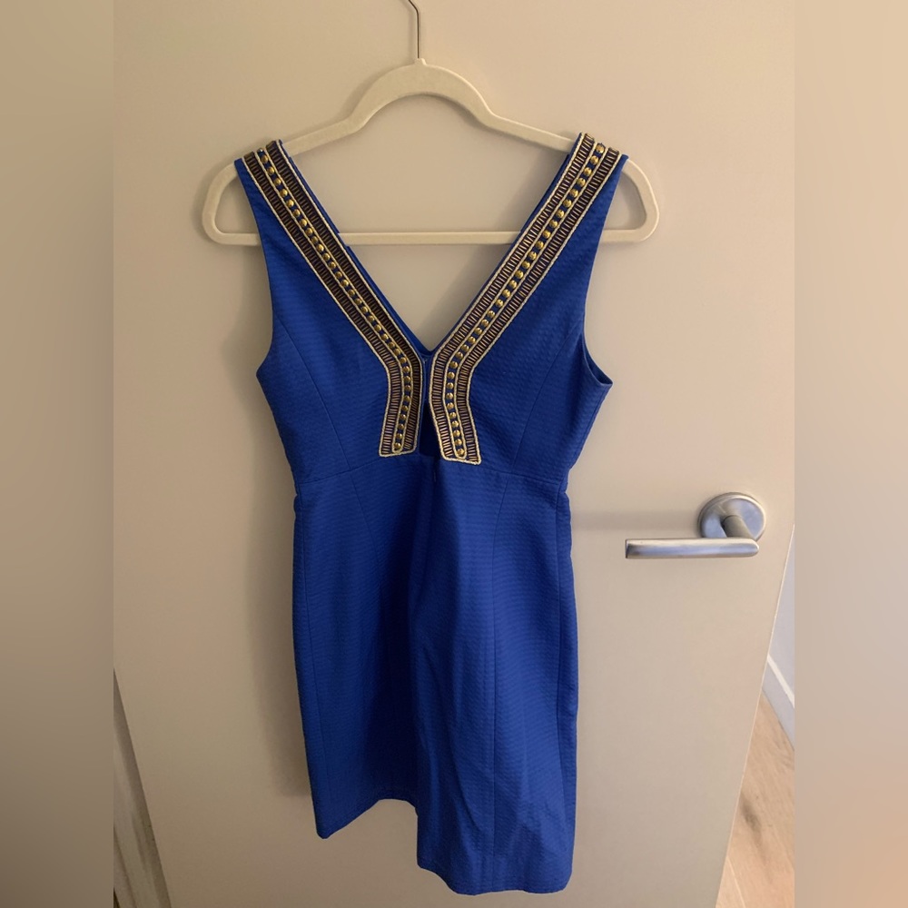 Lilly Pulitzer Eliot shift dress blue 00